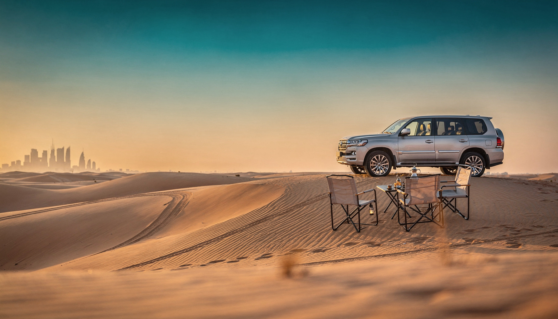 Al Noor Desert Tours website preview